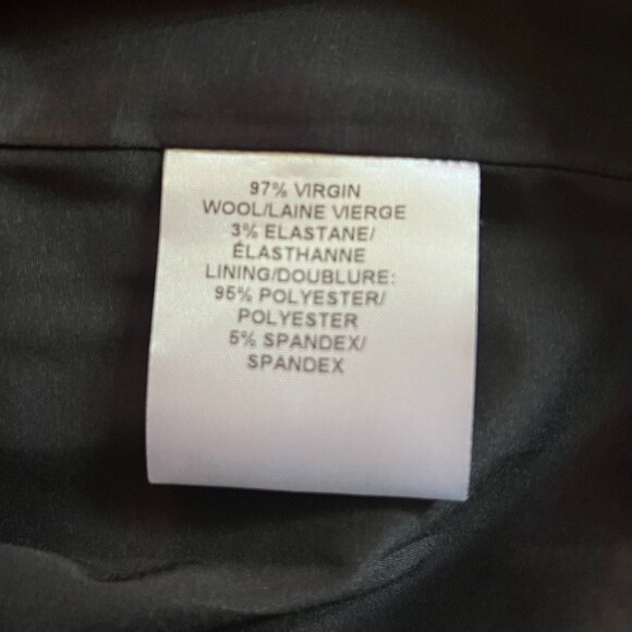 🌿 Judith & Charles – Sophisticated Dark Green Wool Pencil Skirt (US 4) - Picture 6 of 6